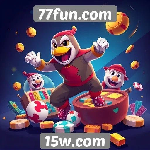 Exploração das categorias de jogos disponíveis no 77fun.com